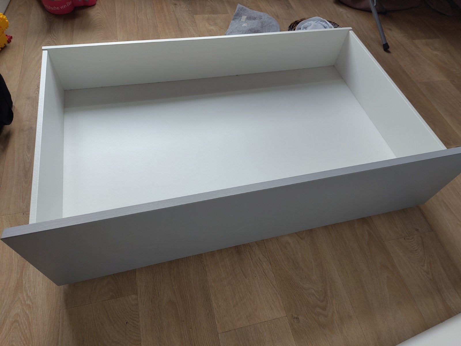 ikea malm lades, Ophalen, Eenpersoons, Wit, Hout