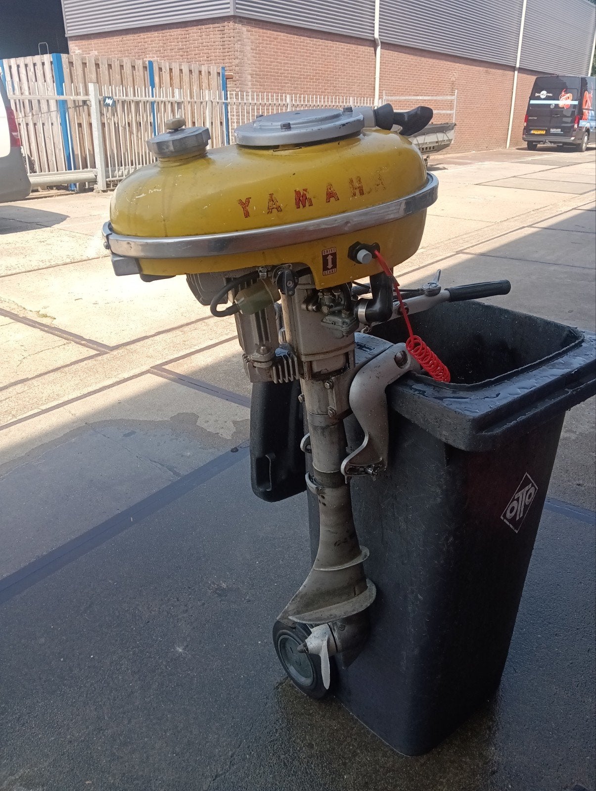 Yamaha pc3 antieke buitenboord motor, Watersport en Boten, Ophalen, Motor en Techniek