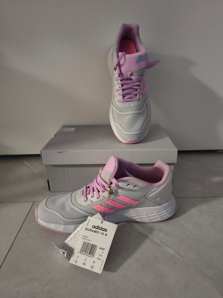 Nieuwe Adidas Duramo 10K sportschoenen - Roze - Maat 38, Adidas, Sportschoenen, Nieuw, Ophalen of Verzenden