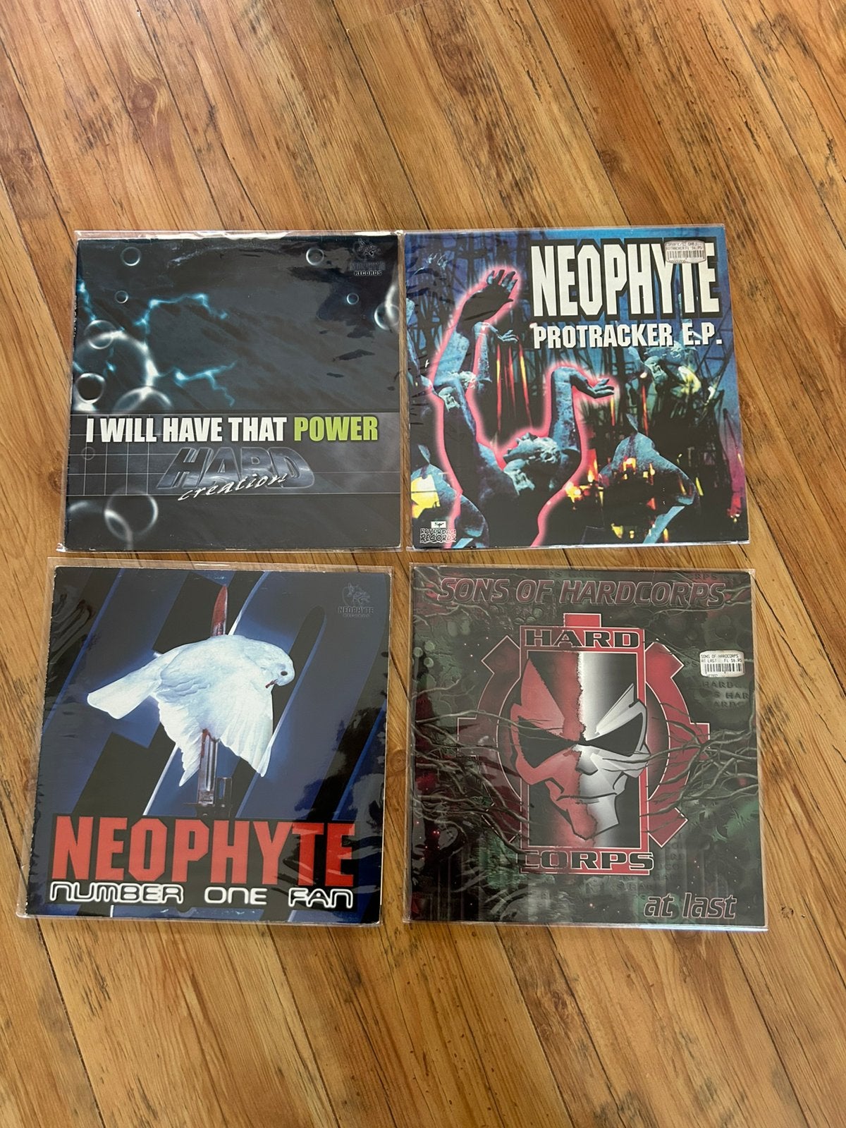 Hardcore vinyl gabber te koop, Cd's en Dvd's, LP, Gebruikt, Hardcore, Verzenden