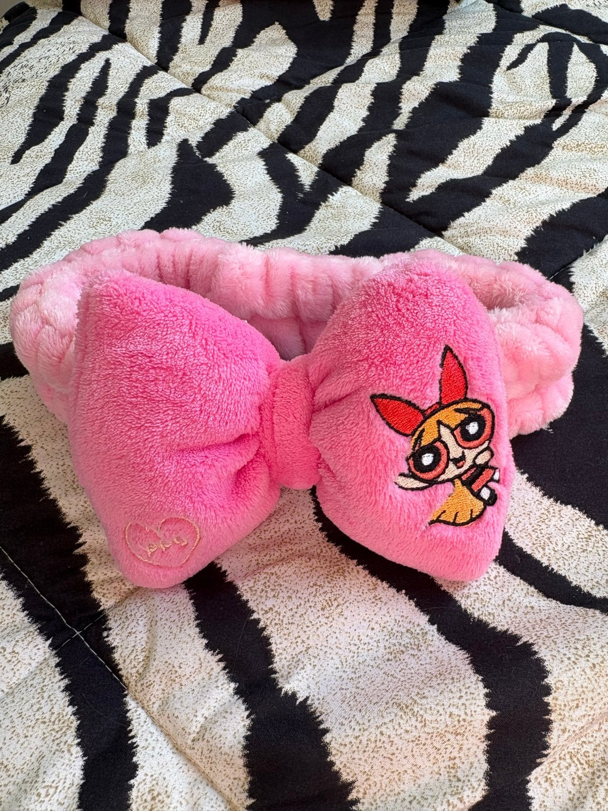 Nieuwe Powerpuff Girls haarband - Roze met strik, Ophalen of Verzenden, Nieuw, Gehele gezicht, Verzorging