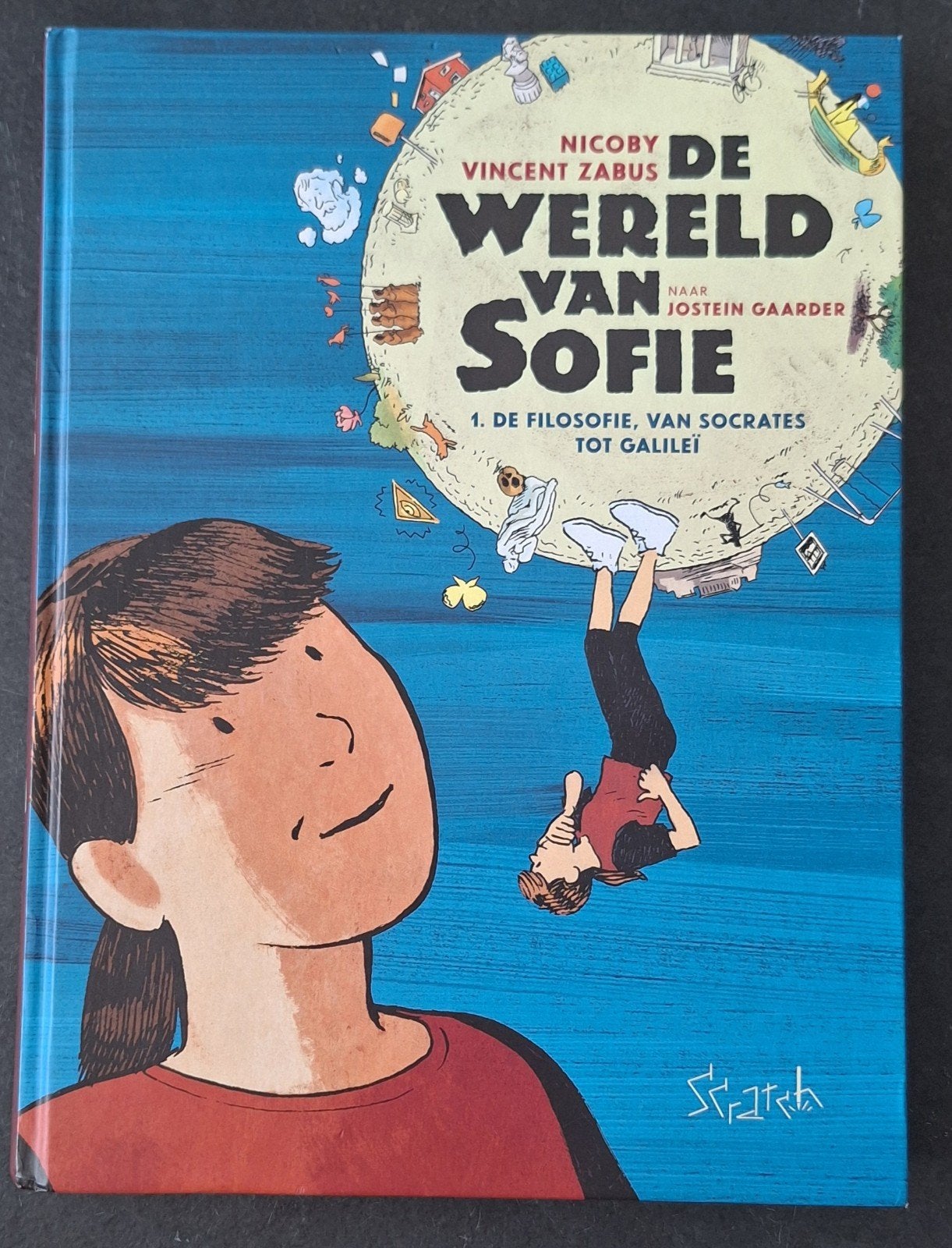Jostein Gaarder - De wereld van Sofie, Boeken, Eén stripboek, Ophalen of Verzenden, Zo goed als nieuw, Jostein Gaarder