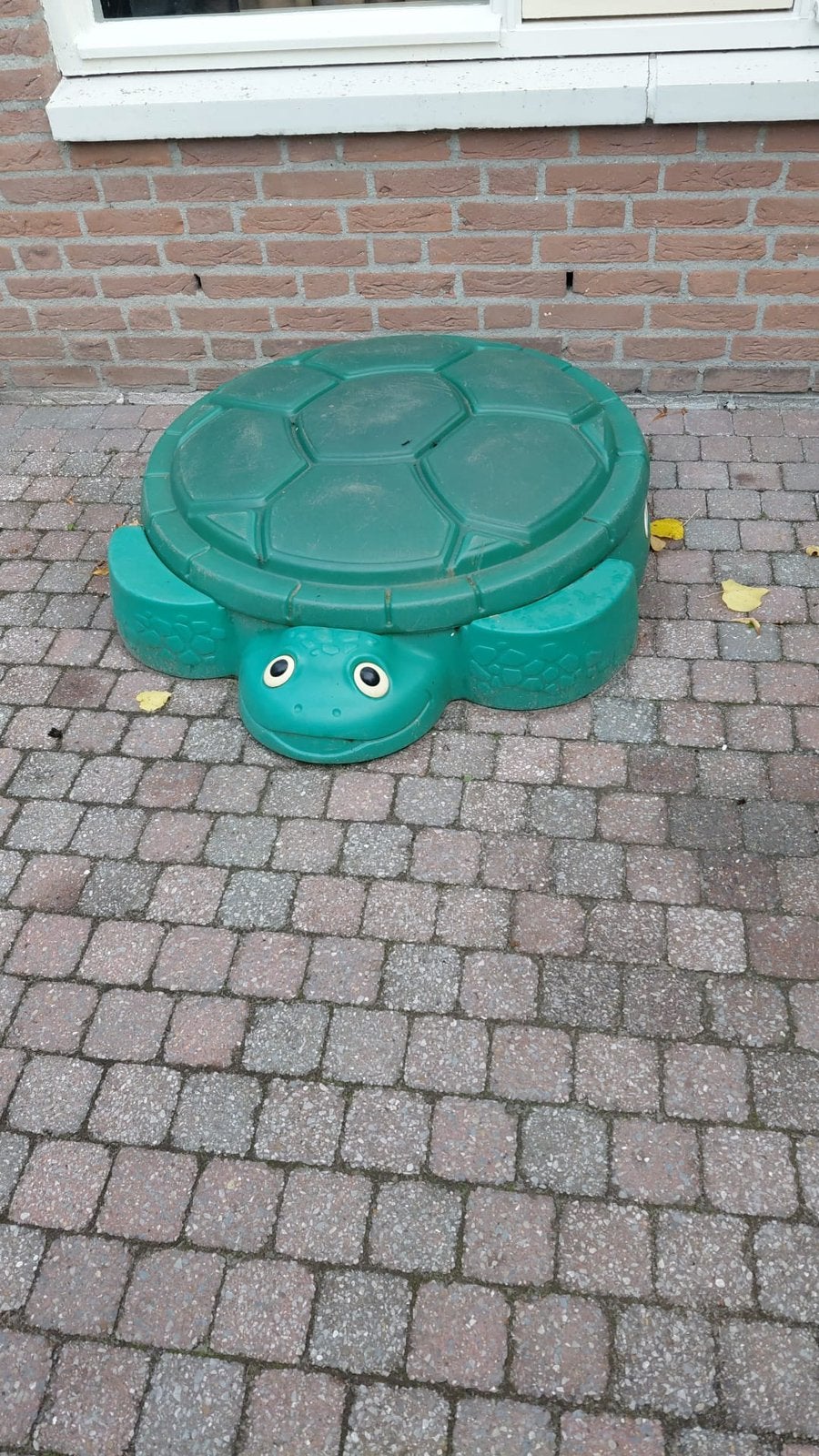 Zandbak schildpad, Ophalen, Gebruikt