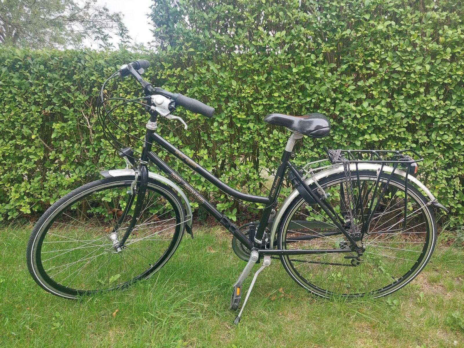 Jan Janssen Trans Alpine Damesfiets, fietst heerlijk licht, Gebruikt, Velgrem, Versnellingen, 50 tot 53 cm