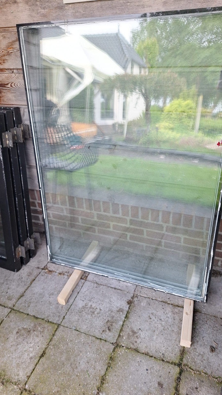 3x isolatieglas 943 x 1270, Ophalen, Minder dan 80 cm, Gevelraam of Ruit