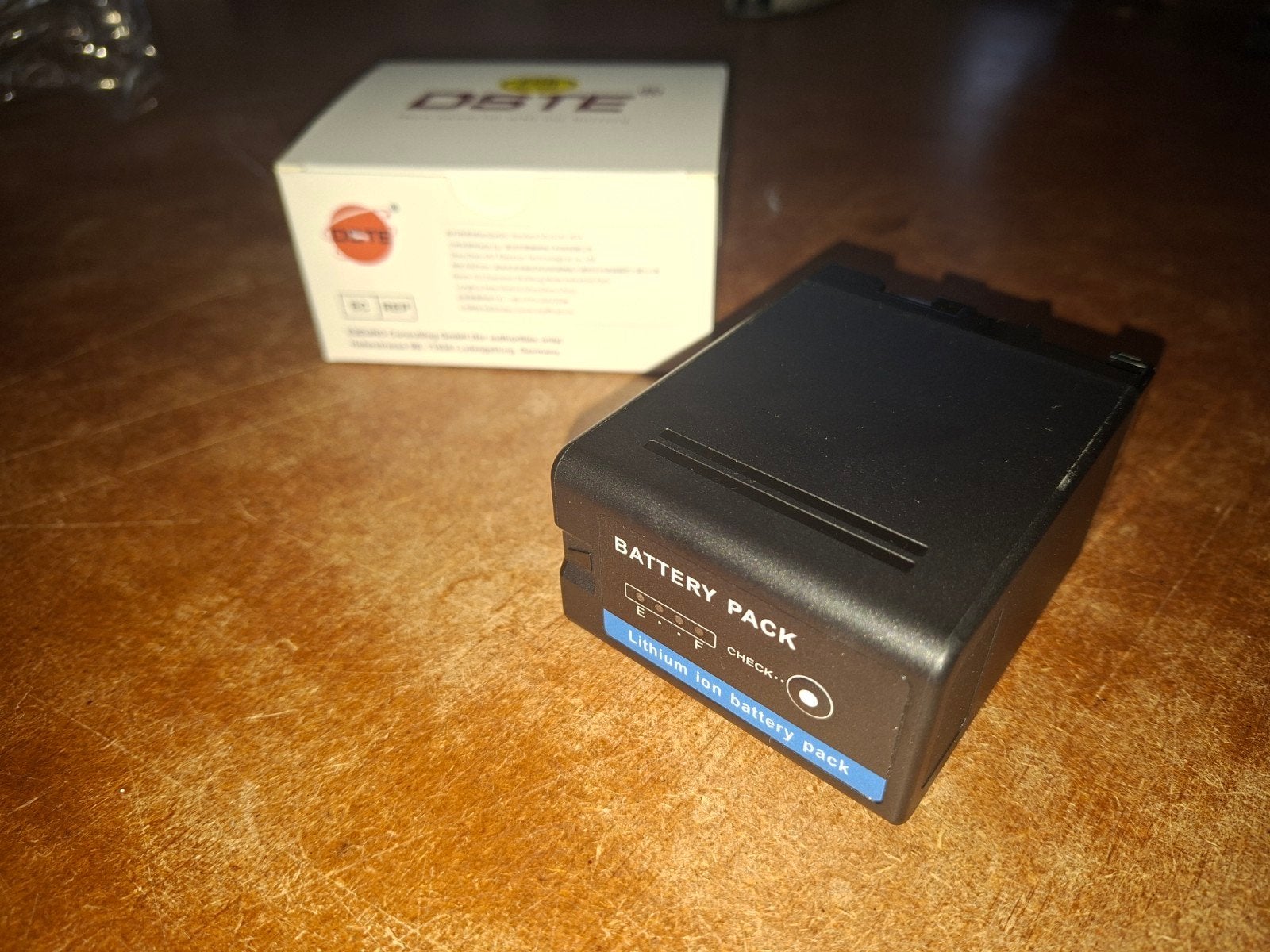 DSTE BP-U60 accu batterij voor Sony camera's, Ophalen of Verzenden, Nieuw