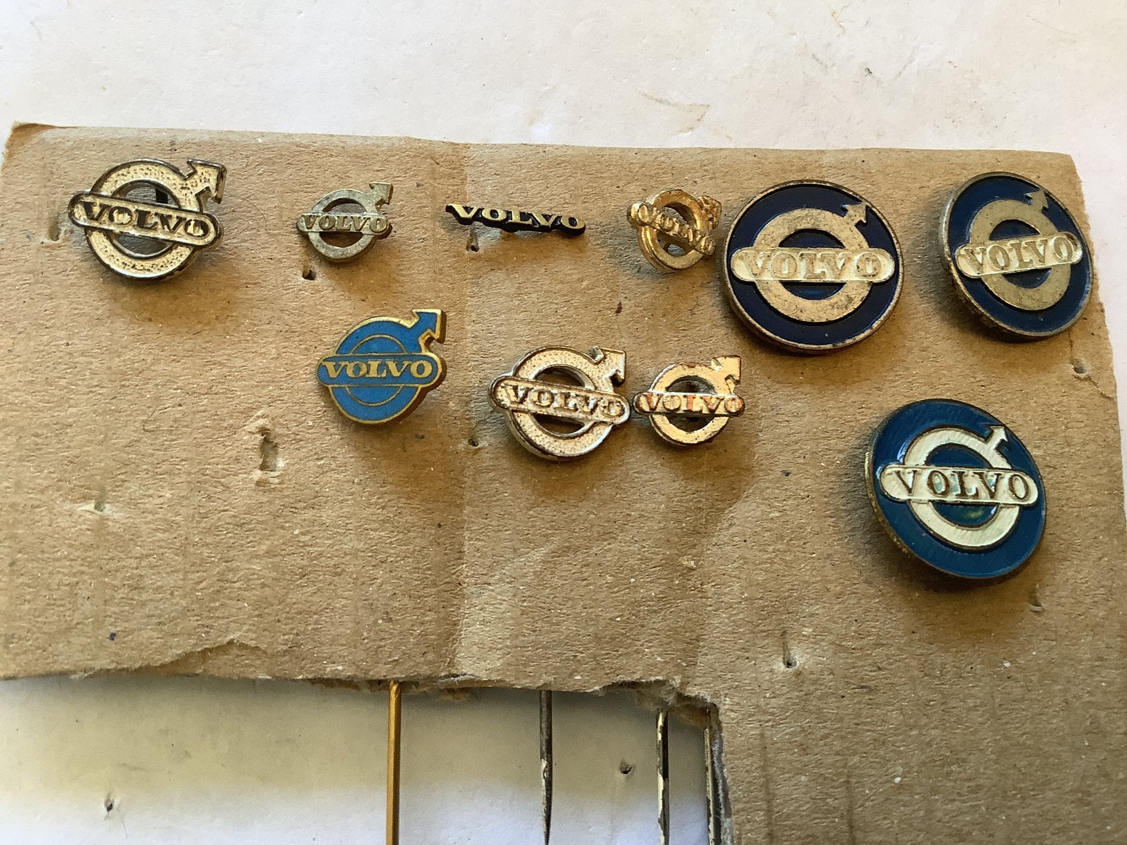 10 speldjes Volvo, Ophalen of Verzenden, Gebruikt, Overige onderwerpen