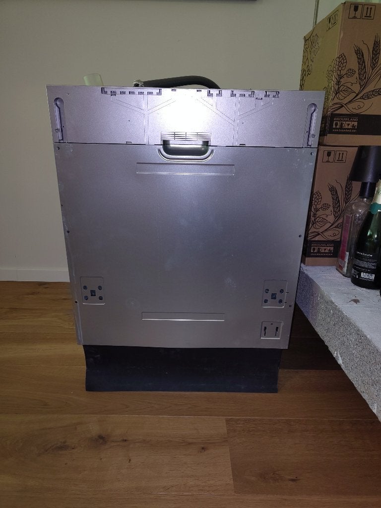 Etna vw642n Inbouwvaatwasser z.g.a.n., Witgoed en Apparatuur, Vaatwasmachines, Ophalen, Minder dan 85 cm, 60 cm of meer, Zo goed als nieuw