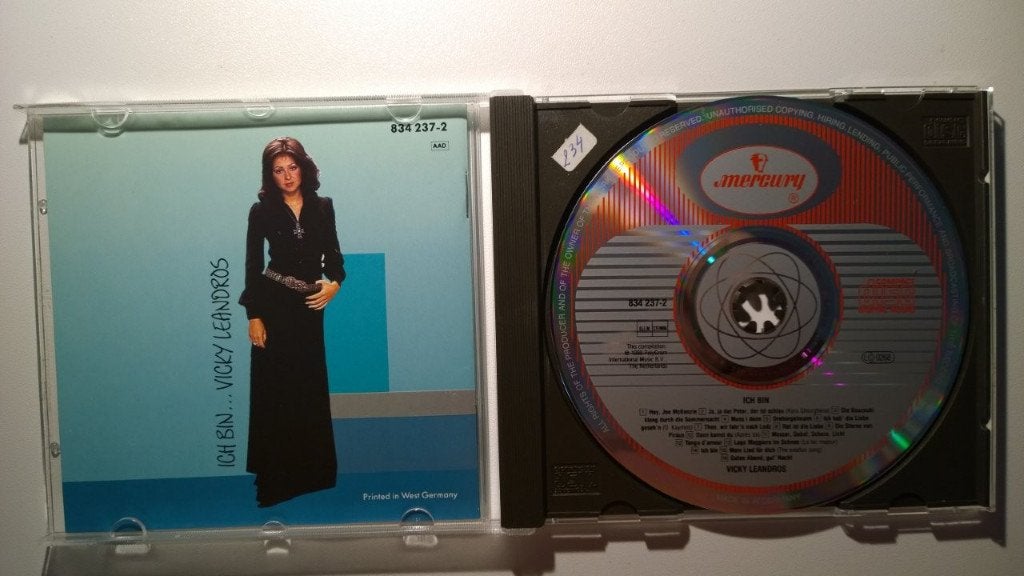 Vicky Leandros - Ich Bin, Ophalen of Verzenden, 1980 - 1989, Zo goed als nieuw