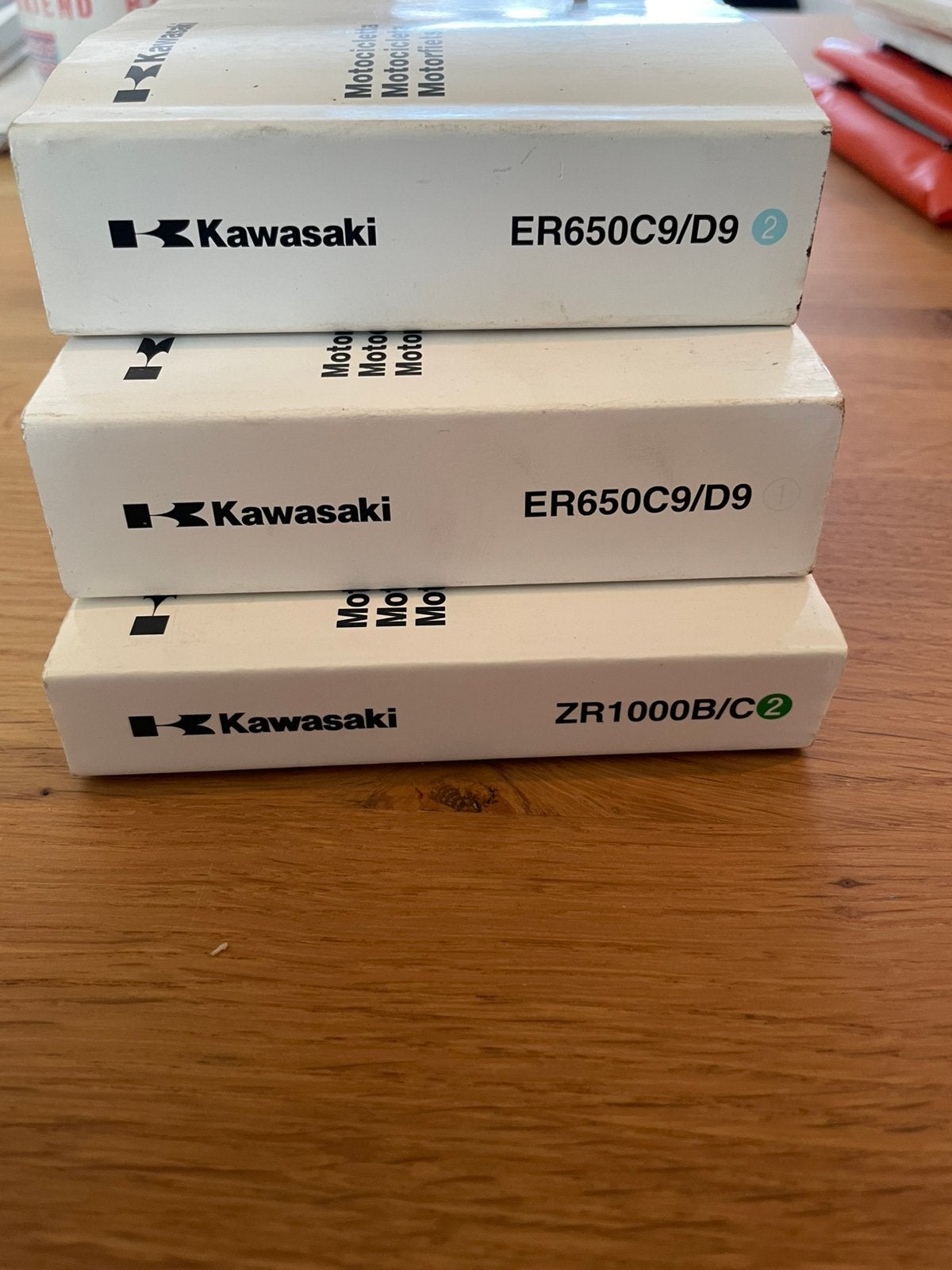 Kawasaki ER-6n / ER-6n ABS / Z1000 Instructieboekje, Ophalen of Verzenden, Kawasaki