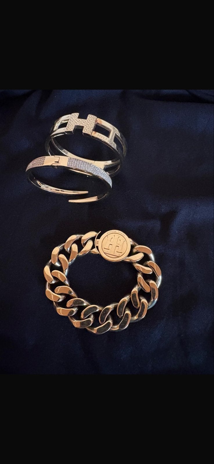 Tommy Hilfiger & Michael Kors Armbanden - Set van 3, Sieraden, Tassen en Uiterlijk, Staal, Ophalen of Verzenden, Zo goed als nieuw