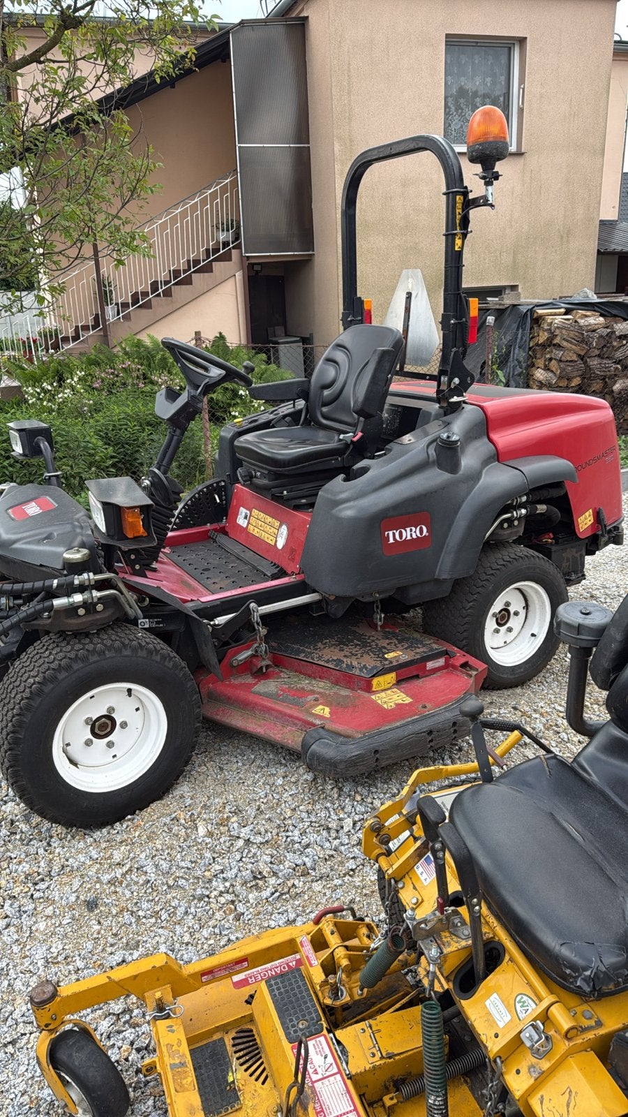 Toro Groundsmaster 360 - Professionele Zitmaaier, Tuin en Terras, Ophalen, Cirkelmaaier, Gebruikt, Benzine-grasmaaier
