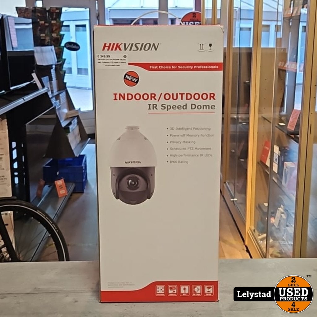Hikvision DS-2DE4425IW-DE(T5) 4MP Outdoor PTZ Dome Camera, Flex Ltd., Gebruikt, https://flex.com/contact-us, Nobelstraat 10, 5807 GA Oostrum LB, Limburg, Nederland