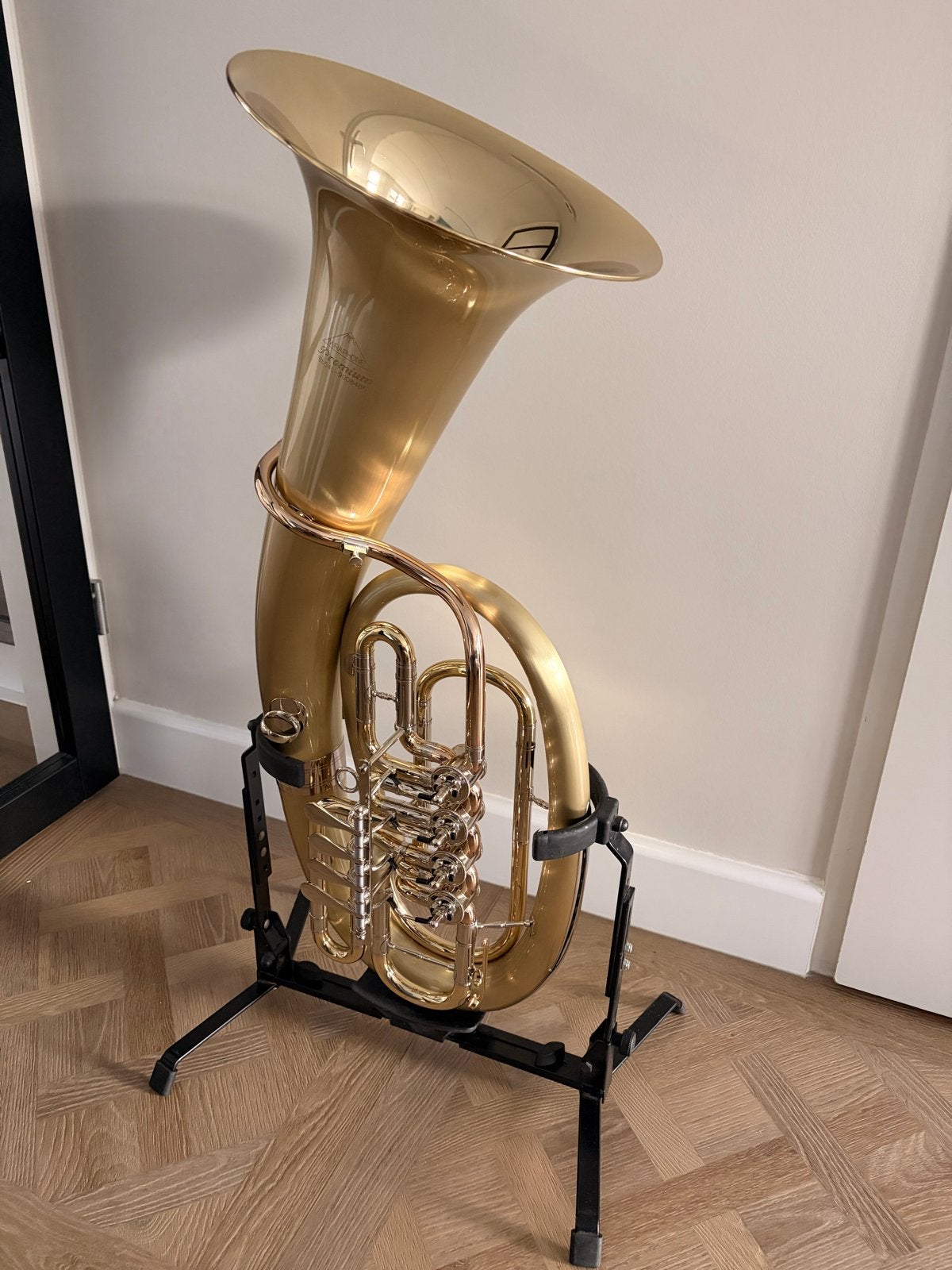 Miraphone 54L Premium 1100AG001 Bariton, Ophalen, Zo goed als nieuw, Euphonium of Tenortuba, Met koffer of draagtas