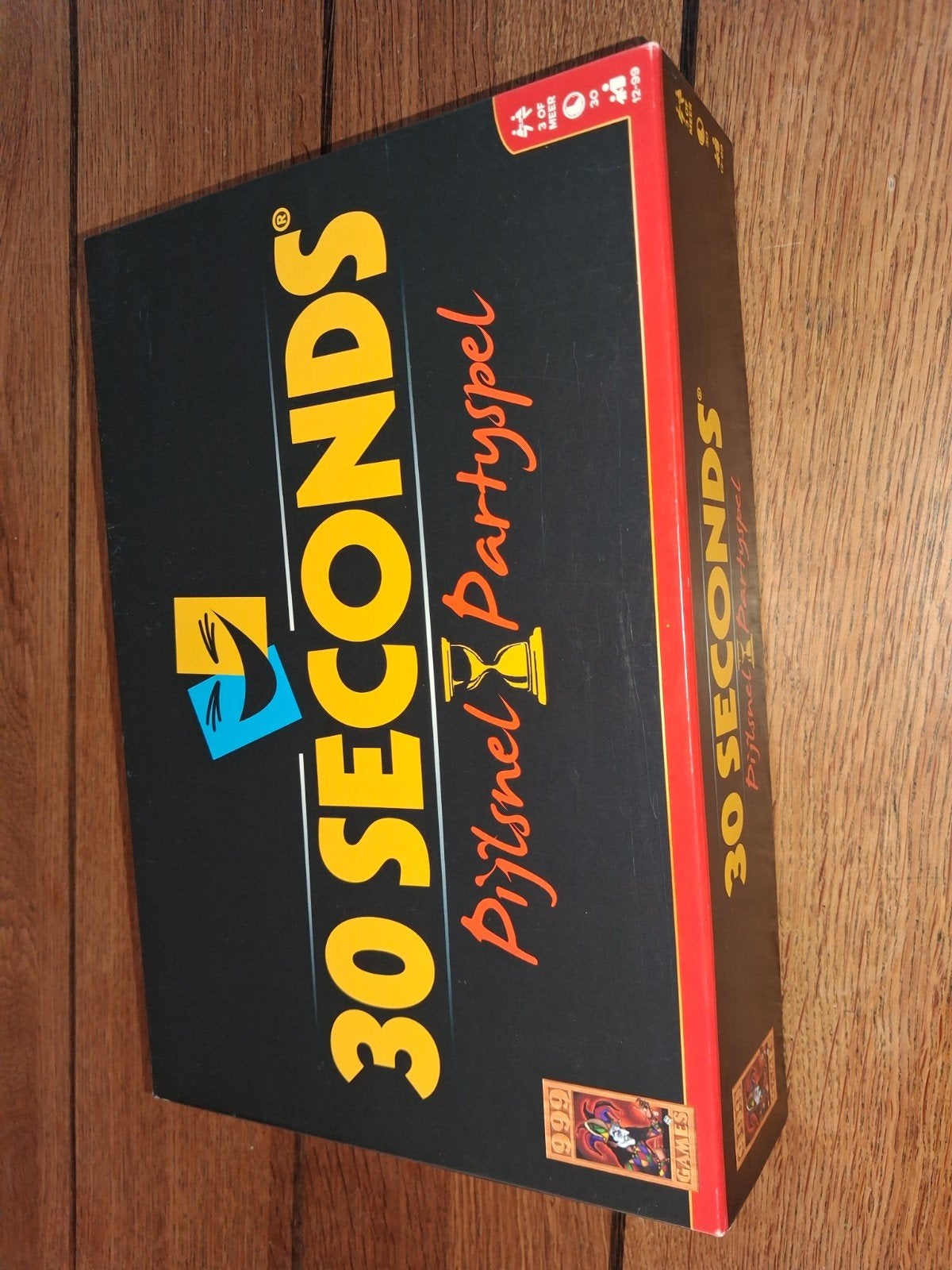 30 Seconds Pijlsnel Partyspel spel zwarte doos, Vijf spelers of meer, Ophalen of Verzenden, Zo goed als nieuw, 999 Games