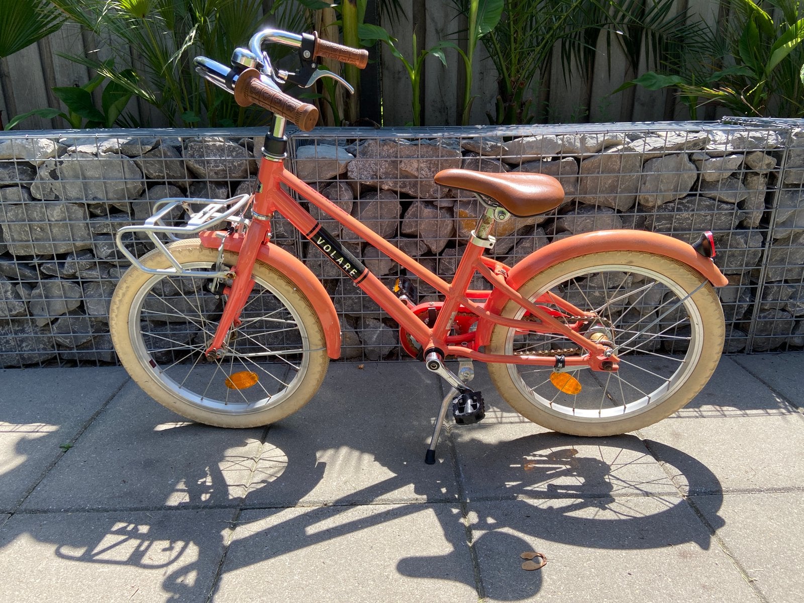 Volare melody 18 inch meisjes fiets koraal, Ophalen, Gebruikt, 16 tot 20 inch