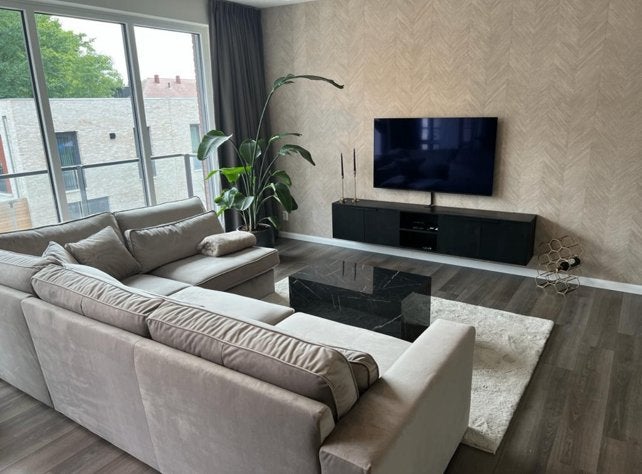 Westwing Salon tafel - marmerlook zwart, Ophalen, Gebruikt, 50 tot 100 cm, 50 tot 100 cm