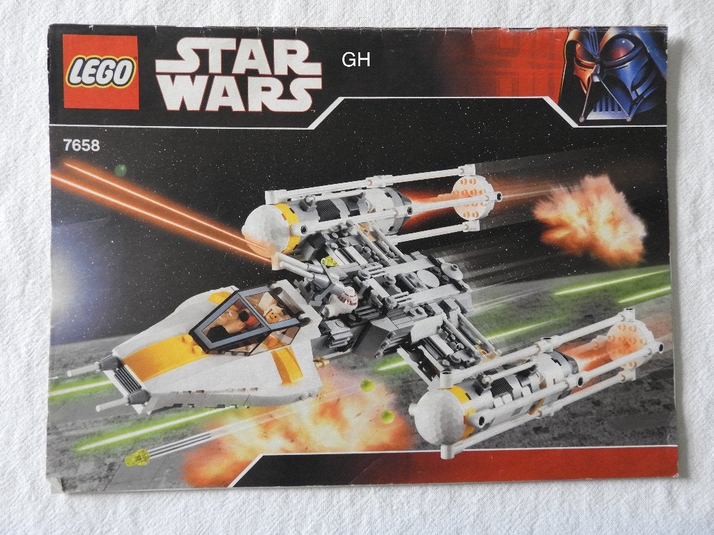 Lego 7658 Y-wing Fighter, Compleet, Gebruikt, Star Wars, Lego