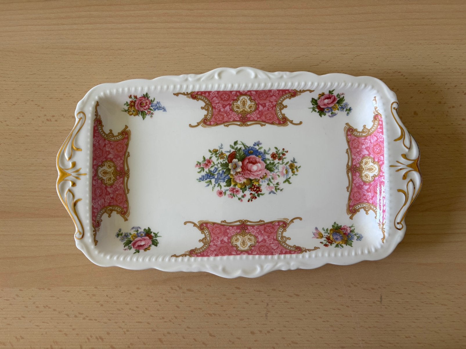 Royal Albert Lady Carlyle cakeschaal, Ophalen of Verzenden