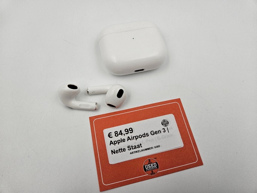 Apple Airpods Gen 3 | Nette Staat, Audio, Tv en Foto, Ophalen of Verzenden, Niet werkend, Overige merken, Bluetooth