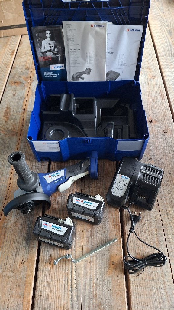 Berner BACAG BL 18v Accu Slijptol haakse slijper MILWAUKEE, ,, Nieuw, Ophalen of Verzenden, ,