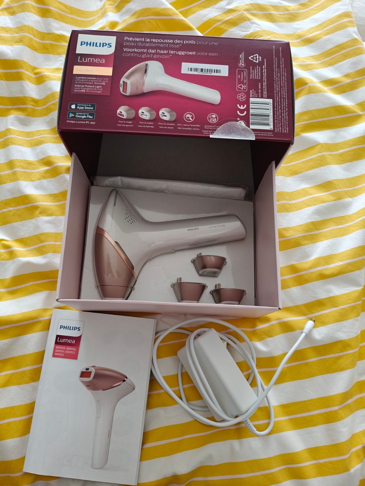 Philips Lumea Prestige laser ontharings apparaat, Ophalen of Verzenden, Zo goed als nieuw, Overige typen