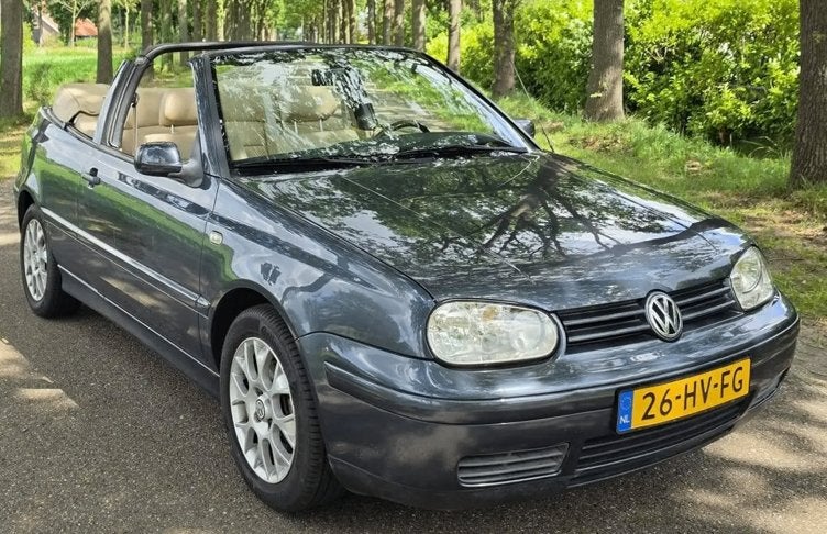 Volkswagen Golf Cabrio 2.0 Highline Mk3.5, Voorwielaandrijving, Beige, 4 cilinders, 116 pk