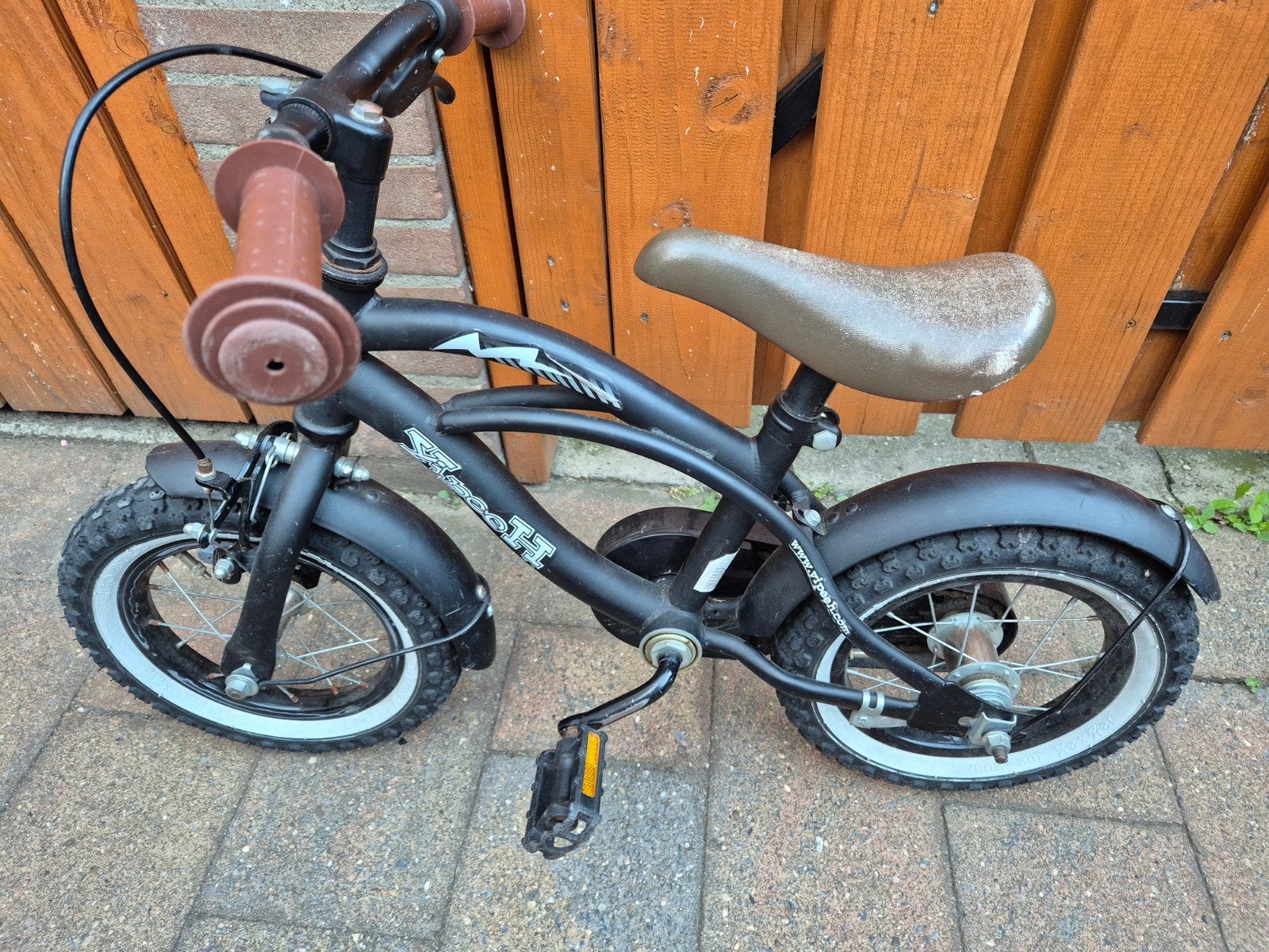 Kinderfiets YipeeH 12 Inch, Ophalen, Terugtraprem, Gebruikt, Minder dan 16 inch