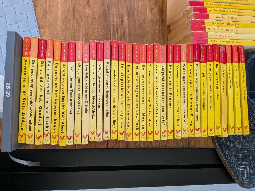 Bob Evers boeken 1 t/m 57 – complete serie, mooie staat!, Ophalen of Verzenden, Zo goed als nieuw, Willy van der heide; Peter de Zwaan