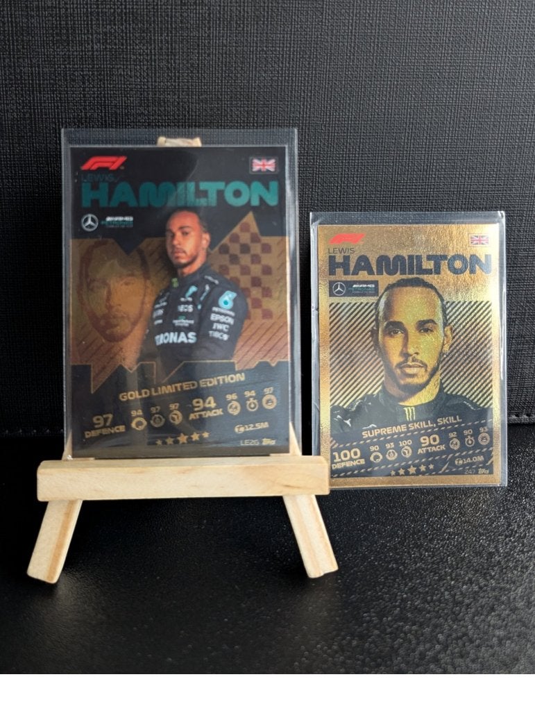Topps turbo attax f1 lewis hamilton limited, Ophalen of Verzenden, Nieuw, Formule 1