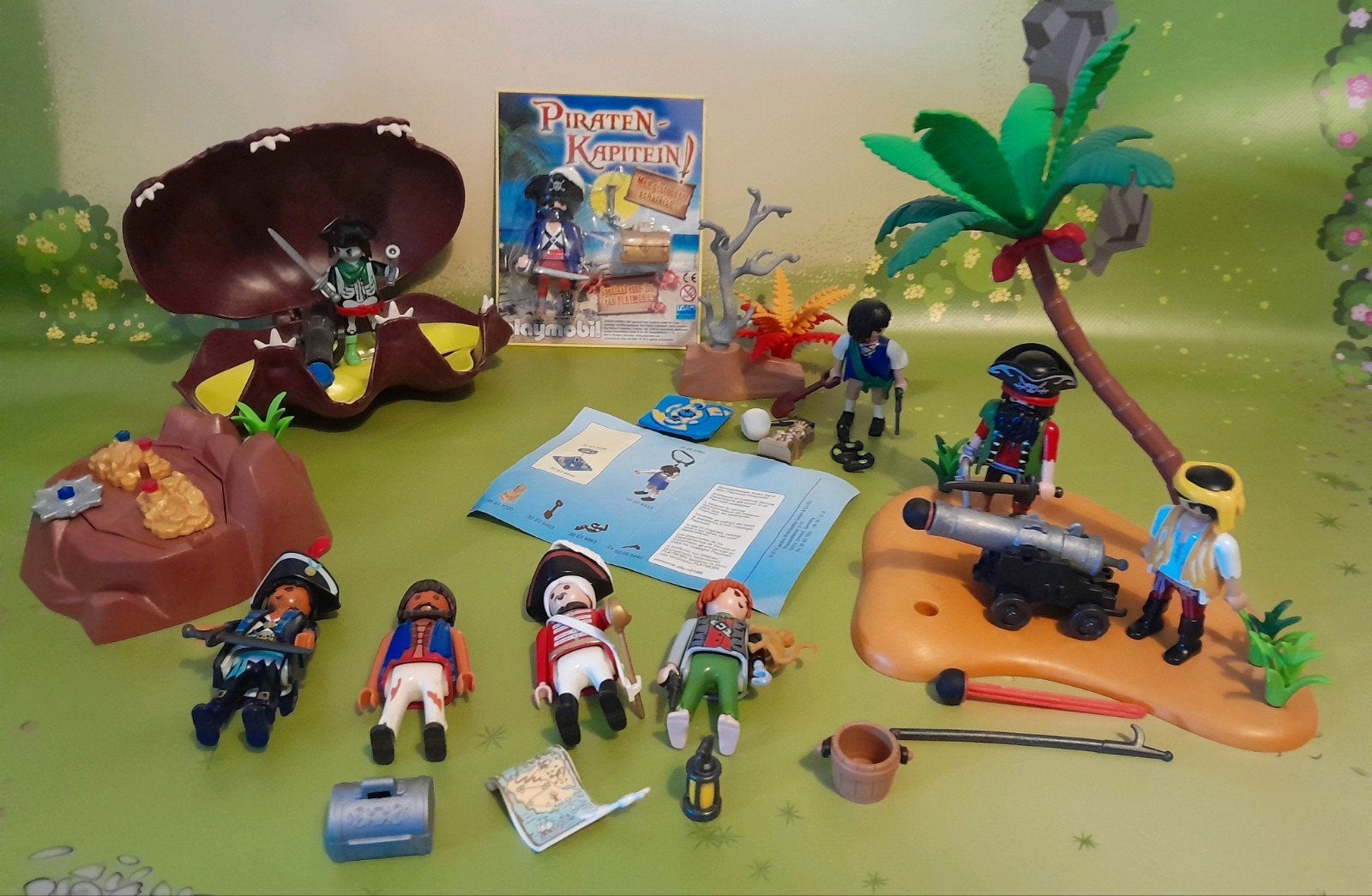 Playmobil mooie grote Piraten speelset, Ophalen of Verzenden, Zo goed als nieuw, Pirates, Figuren