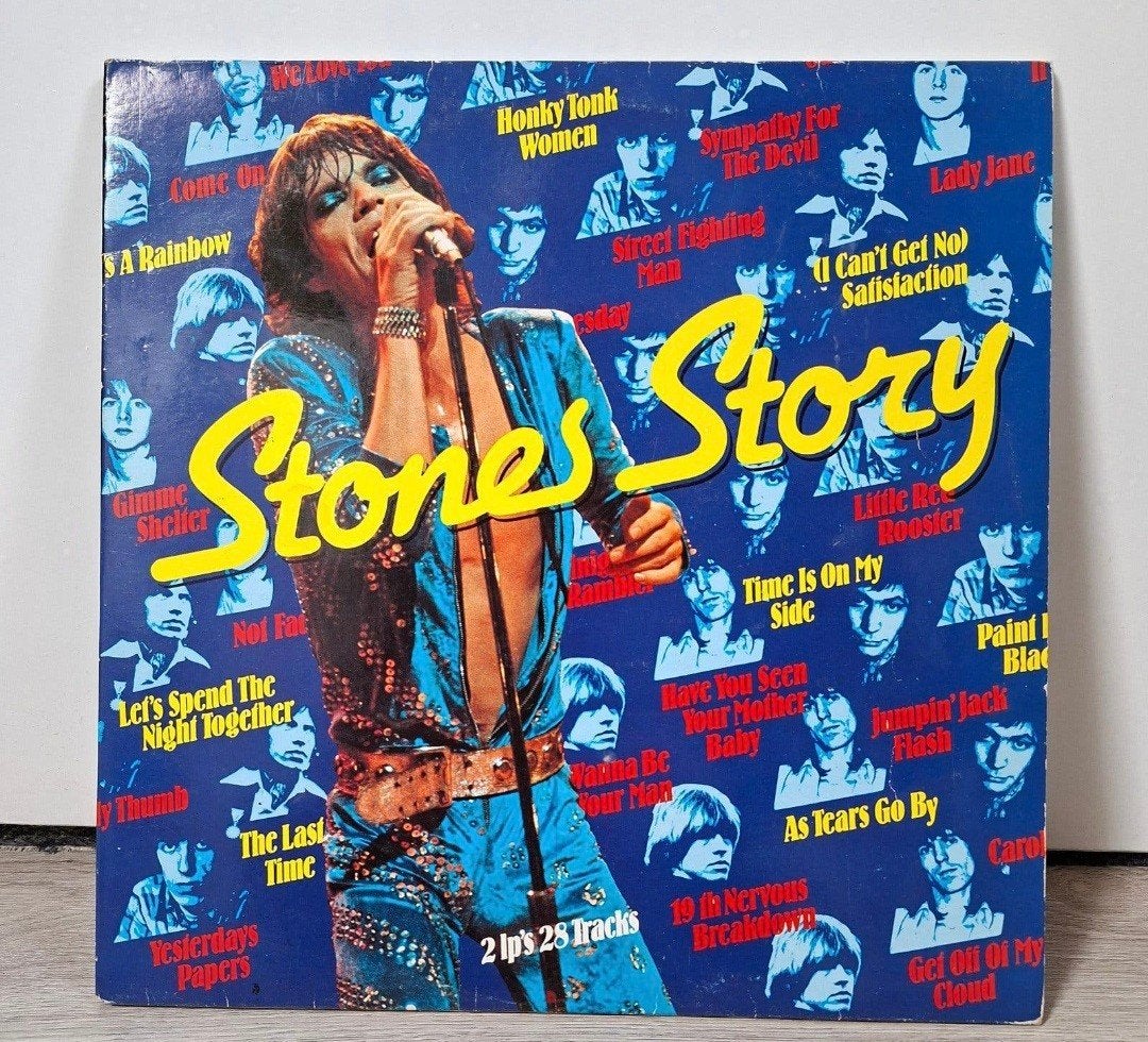 lp's  Rolling Stones  Stones Story 1 & 2  (4 lp's), Cd's en Dvd's, Ophalen, LP