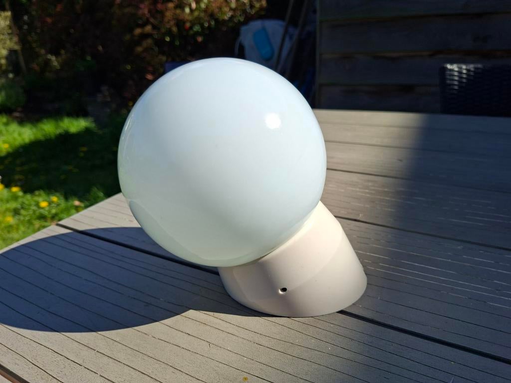 Vintage Niko 6263 Wandlamp / Tafellamp - Bakeliet & Glas, Ophalen of Verzenden