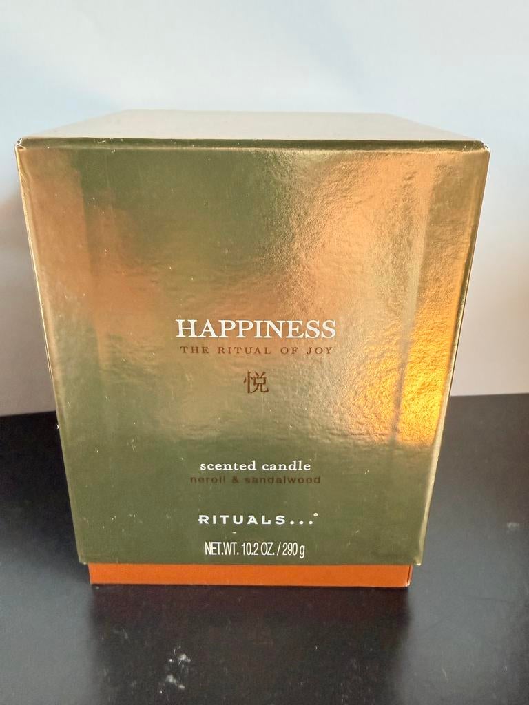 Rituals Happiness Geurkaars Neroli & Sandalwood, Overige materialen, Ophalen of Verzenden, Zo goed als nieuw, Kaars