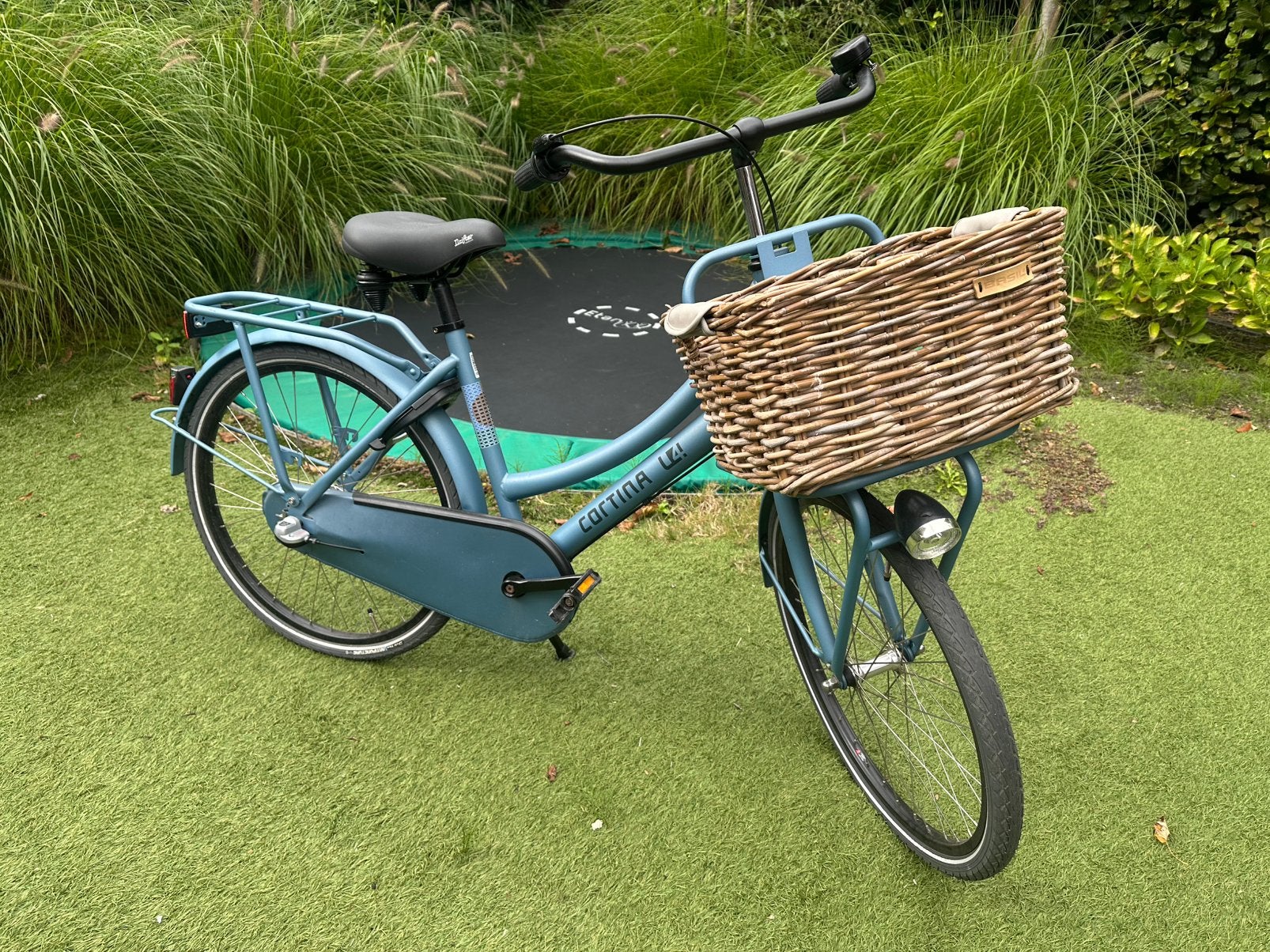 Cortina U4 Transport 3V – 28 inch – blauw – met voordrager, Terugtraprem, Versnellingen, Zo goed als nieuw, Ophalen