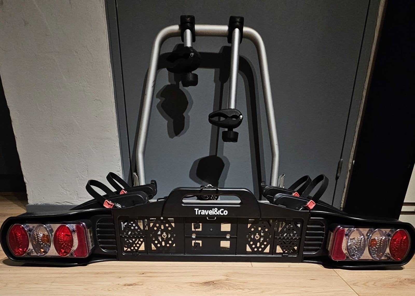 Travel & Co trekhaak fietsendrager voor 2 e-bikes (60kg), Auto diversen, Ophalen of Verzenden