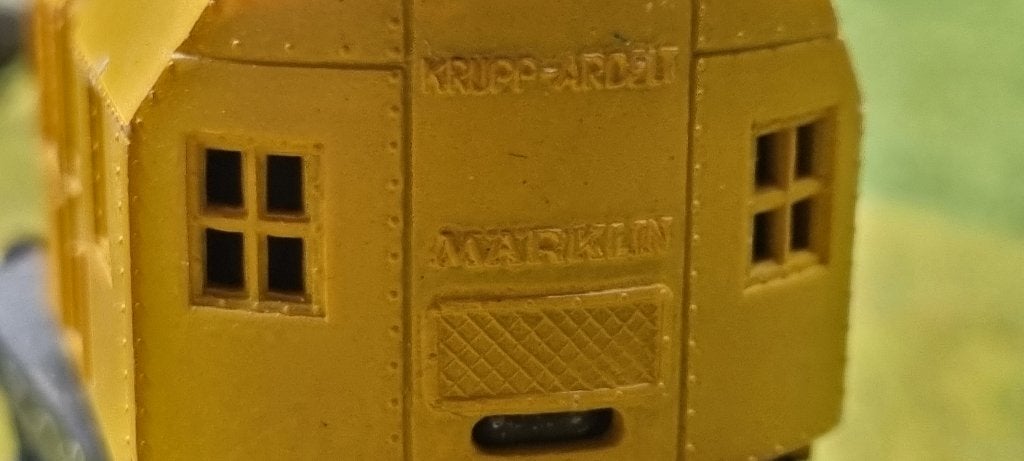 Marklin 6804 " Gele " kraanwagon 4611, Wisselstroom, Analoog, Wagon, Ophalen of Verzenden