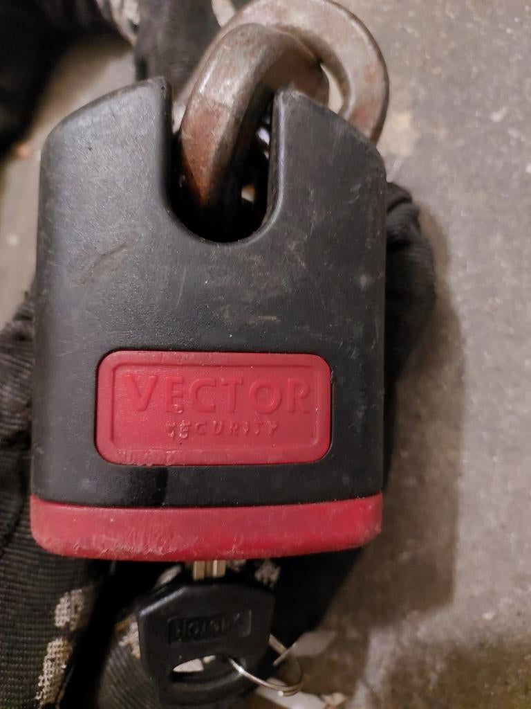 Vector Security Kettingslot met Sleutel, Ophalen of Verzenden