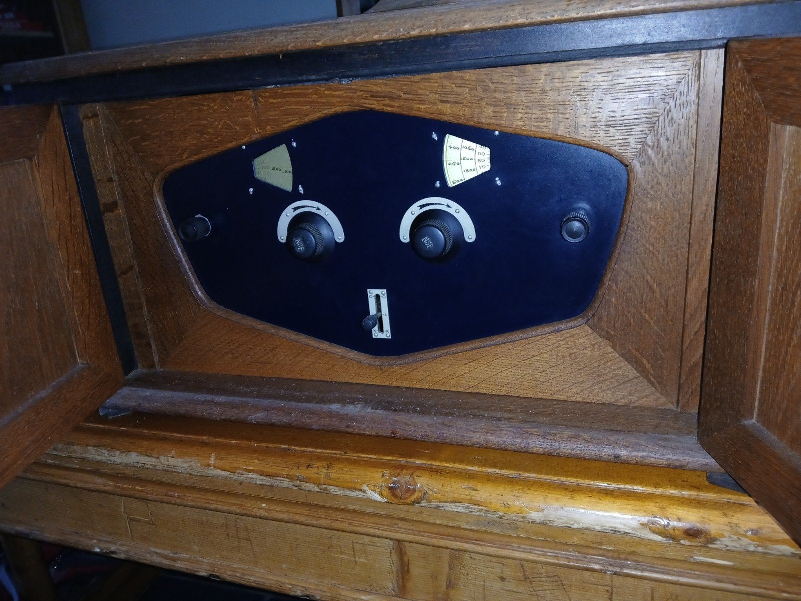 NSF Radio met Philips luidspreker en originele bedrading, Ophalen of Verzenden