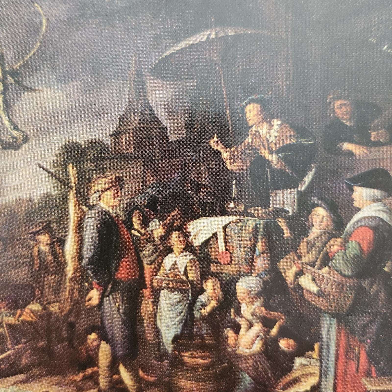 Ansichtkaart Gerard Dou - De Kwakzalver (Museum Boijmans), Verzenden, 1980 tot heden, Ongelopen, Overige thema's