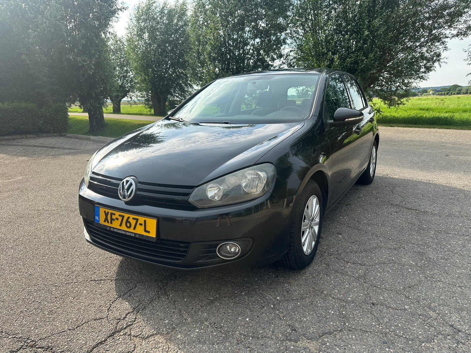 Volkswagen Golf 6 1.2 TSI 77KW 2010 Zwart met Apple CarPlay!, Voorwielaandrijving, Stof, Euro 6, 4 cilinders