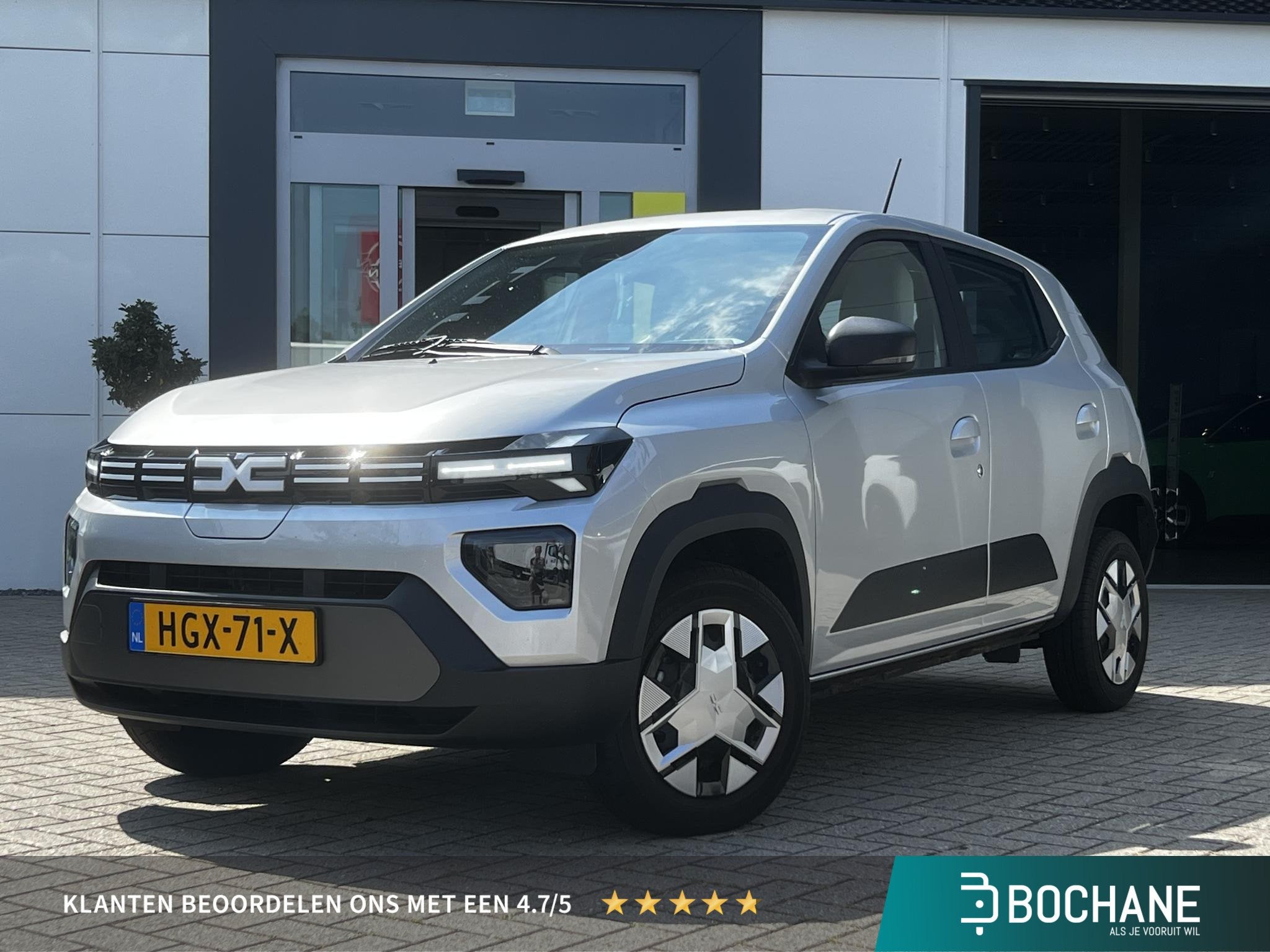 Dacia Spring Expression 45 26.8 kWh | Elektrische ramen | Ai, Auto's, Dacia, Stof, Gebruikt, Huisgarantie, Met garantie (alle)
