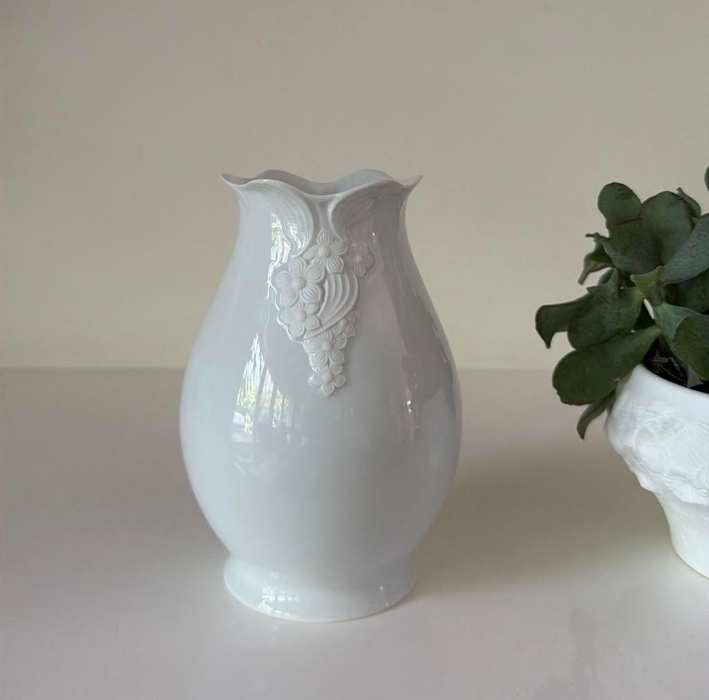 Königl pr. Tettau vaas, Ophalen of Verzenden, Zo goed als nieuw, Overige kleuren, Glas
