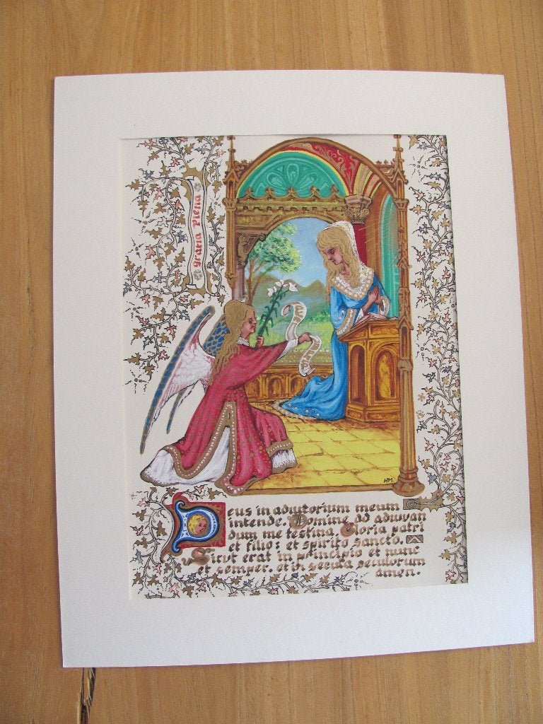 Aquarel - Maria, Ophalen of Verzenden