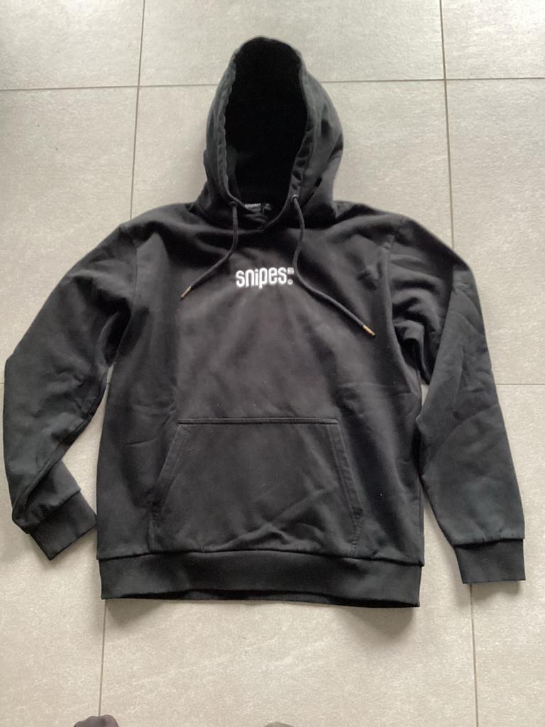 Zwarte hoodie Snipes mt XL, Ophalen of Verzenden, Zo goed als nieuw, Zwart