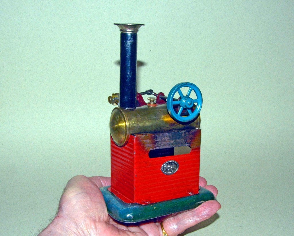 Ernst Plank - de kleinst stoom machine, Antiek en Kunst, Antiek | Speelgoed, Verzenden