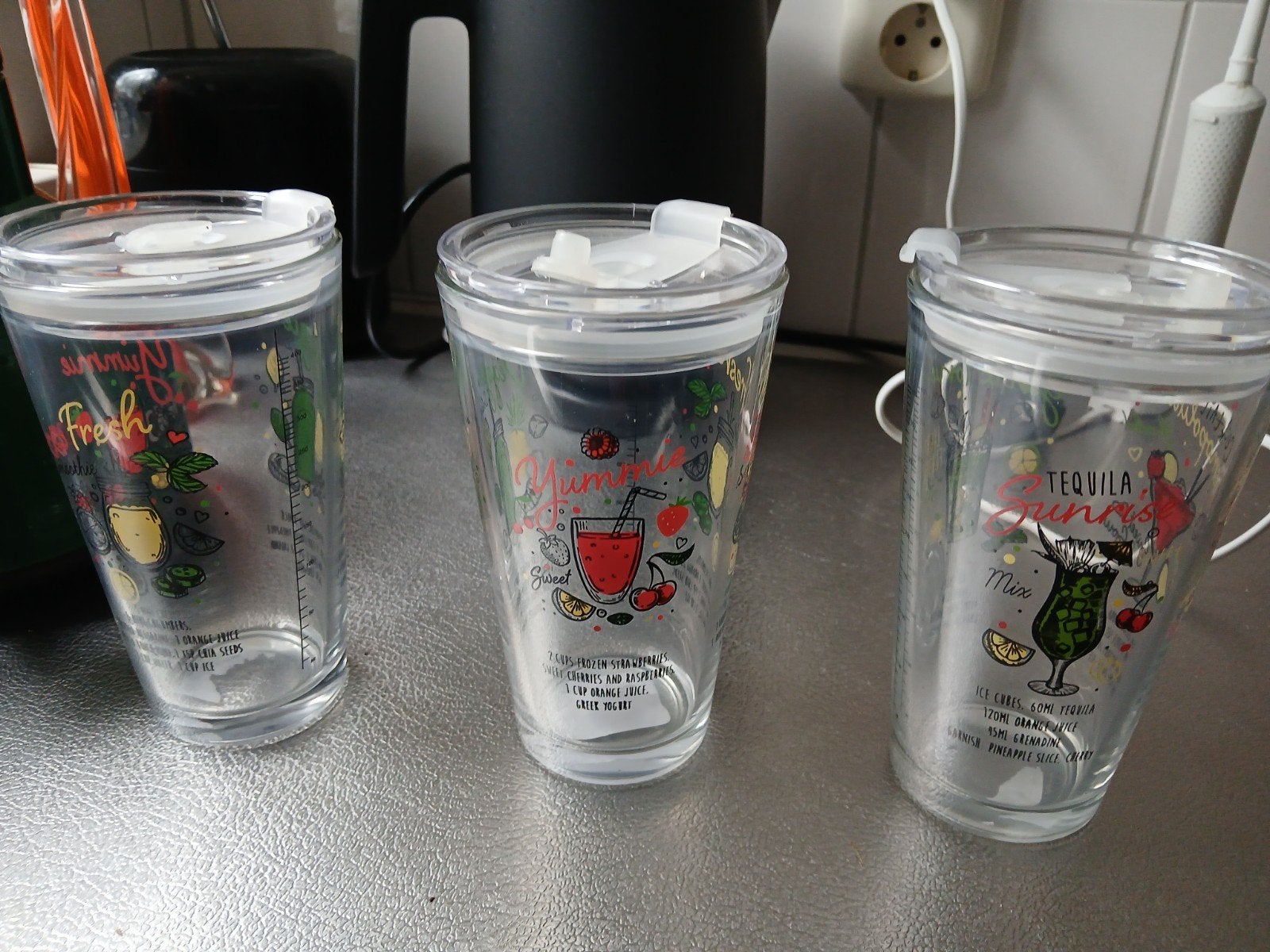 drie vintage bekers, Ophalen of Verzenden, Zo goed als nieuw
