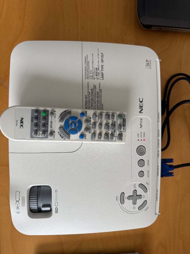 NEC NP110 DLP Projector, Gebruikt, DLP, Full HD (1080), NEC