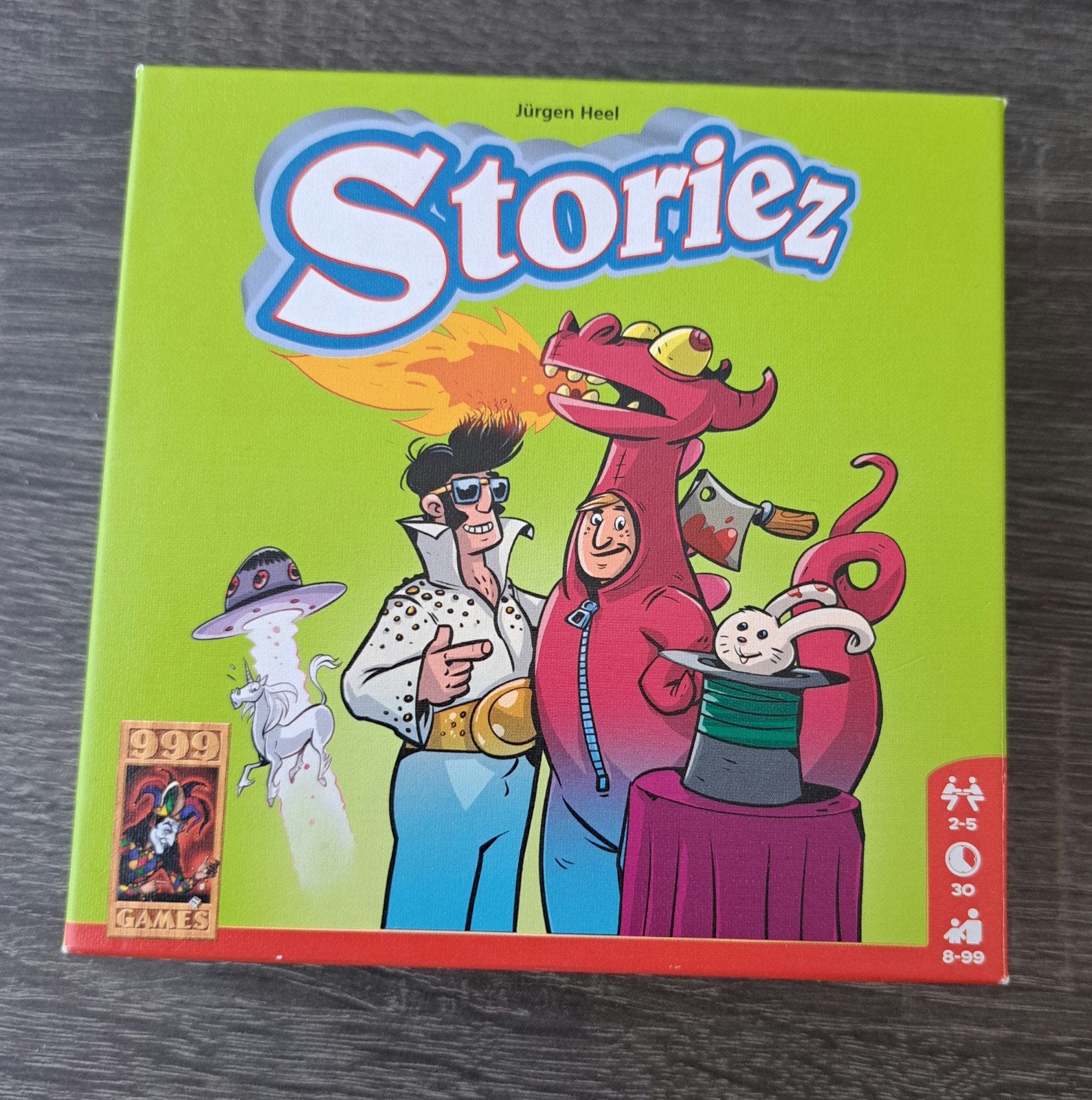 Storiez: Het creatieve vertelspel voor jong en oud, Een of twee spelers, Ophalen of Verzenden, Nieuw, 999 Games