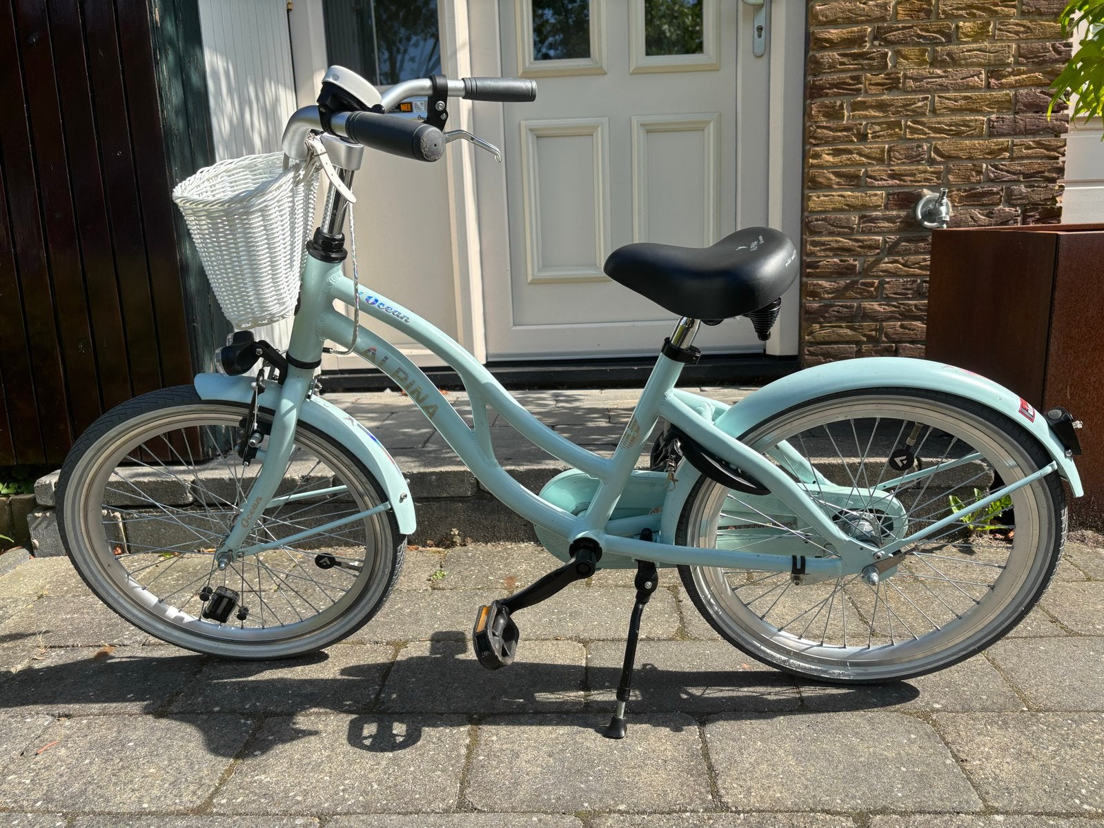 Alpina Ocean kinderfiets 20 inch, Ophalen, Gebruikt, Terugtraprem, 16 tot 20 inch